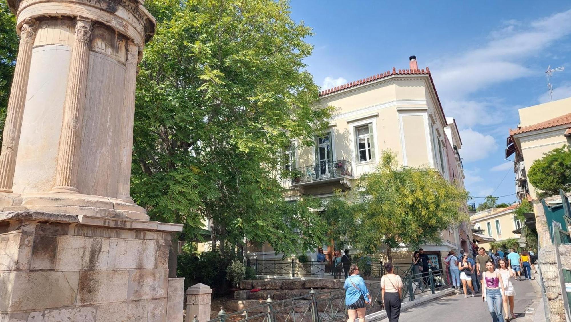 Cozy Apartment In Plaka Athene Buitenkant foto